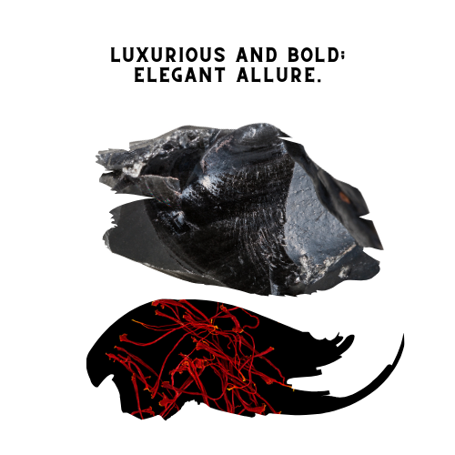 Black Violet Saffron Candle