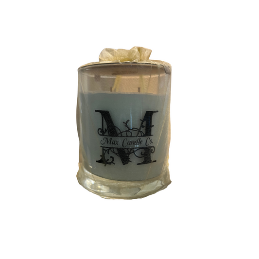 2-Wick GLASS CANDLE-10 oz